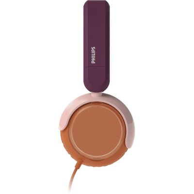 Philips - Hörlurar On-Ear Barn Volymbegränsning 85dB Kabel Magentalila - A14993