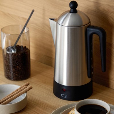 Perkolator Design Borstat Rostfritt stål 10kp