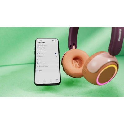 Hörlurar On-Ear Barn Volymbegränsning Bluetooth