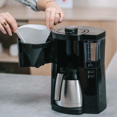 Termosbryggare LOOK,Svart 1,25l Aroma selector