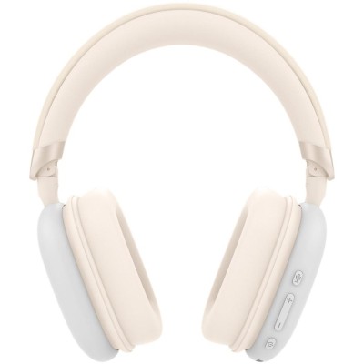 Hörlurar Over-Ear Trådlösa ANC ENC Soundbeat Vit