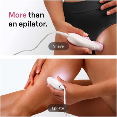 Epilator Silk·épil 3 med sladd, Långvarigt Slät Hud, 3-031, Rosa