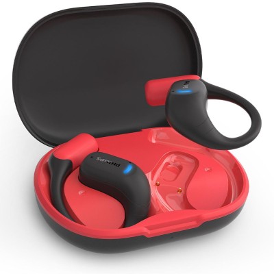 Philips - Hörlurar Sport IP54 Svart/Röd - A14985