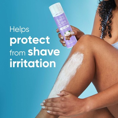 Rakgel Satin Care för Kvinnor med en touch av Sheasmör för Torr Hud, 200ml