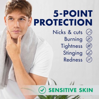 Rakgel Soothing Sensitive, Lugnande med Aloe Vera, 200ml