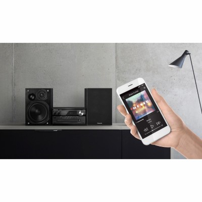 Stereo-system Mikro-format Radio/CD/Bluetooth Hi-Res Audio SC-PMX90EG-K Svart