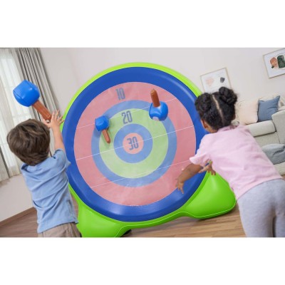 Trädgårdsspel Bullseye 2 i 1 Uppblåsbart