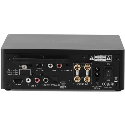 Förstärkare BT Phono HDMI Ampster BT III Svart