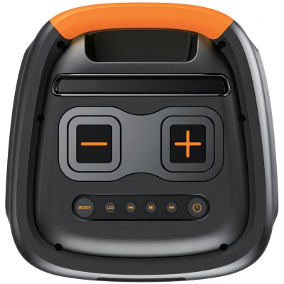 Högtalare Bluetooth 2X8" woofers 60W Batteri LED-ljus TSP-456 Svart