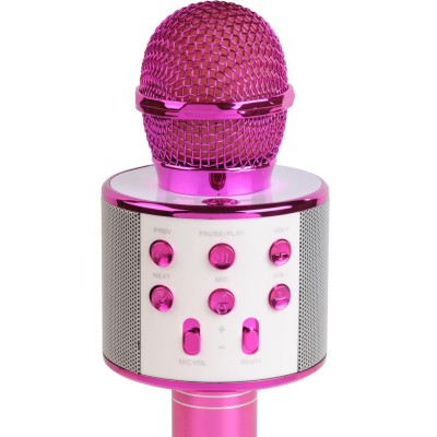 Karaoke-mikrofon Bluetooth Inbyggd högtalare KMS-20P Rosa