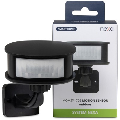 Rörelsevakt Trådlös Utomhus 433MHz MOMST-1705 Svart
