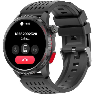SmartWatch GPS AMOLED Hälsokoll SWG-345B Svart