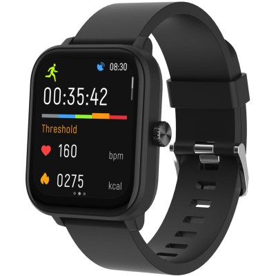 SmartWatch GPS IP68 Hälsokoll SWG-155B Svart