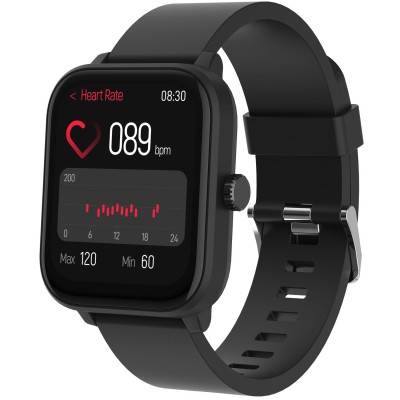 SmartWatch GPS IP68 Hälsokoll SWG-155B Svart