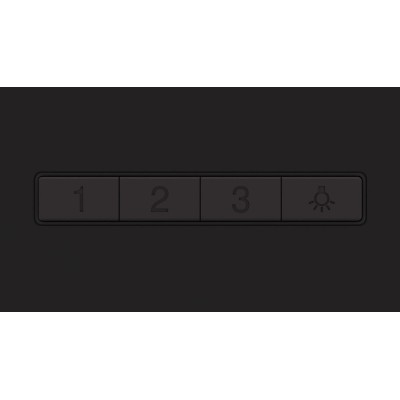 Bosch - DWB63BC60 - Serie 2, Vägghängd köksfläkt, 60 cm, Mattsvart