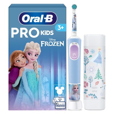 Eltandborste Vitality Pro Kids Frozen + resefodral