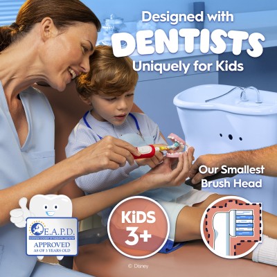 Eltandborste Vitality Pro Kids Lion King + resefodral