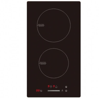 *JGN induktionshäll, 30 cm, 2 zoner - JI 3001 P