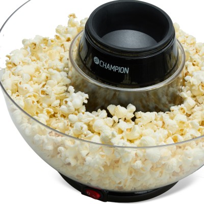 Popcornmaskin Pop-in-bowl Svart Metallic
