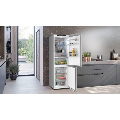 Siemens - KG36NVICG - iQ300, Kombinerad kyl/frys, 186 x 60 cm, Rostfritt stål