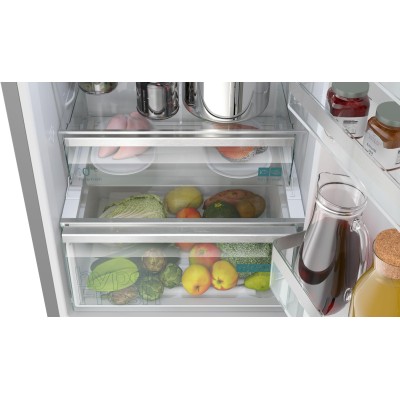 Siemens - KG36NVICG - iQ300, Kombinerad kyl/frys, 186 x 60 cm, Rostfritt stål