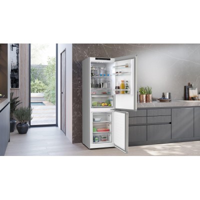 Siemens - KG36NVIDG - iQ300, Kombinerad kyl/frys, 186 x 60 cm, Rostfritt stål