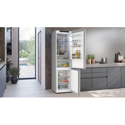 Siemens - KG39NVICG - iQ300, Kombinerad kyl/frys, 203 x 60 cm, Rostfritt stål