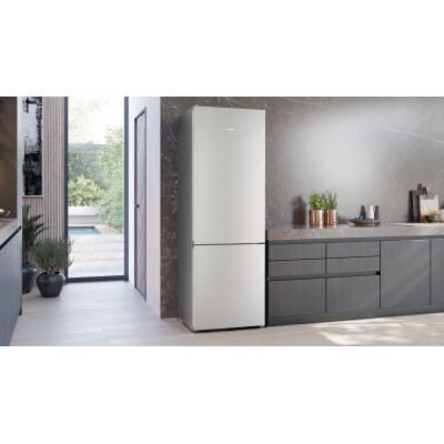 Siemens - KG49NVIDG - iQ300, Kombinerad kyl/frys, 203 x 70 cm, Rostfritt stål