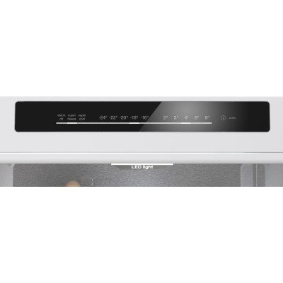 Siemens - KG49NVIDG - iQ300, Kombinerad kyl/frys, 203 x 70 cm, Rostfritt stål