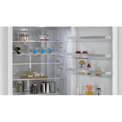 Siemens - KG49NVWDG - iQ300, Kombinerad kyl/frys, 203 x 70 cm, Vit, Total noFrost