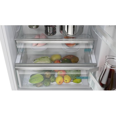 Siemens - KG49NVWDG - iQ300, Kombinerad kyl/frys, 203 x 70 cm, Vit, Total noFrost