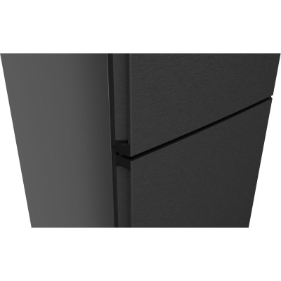 Siemens - KG49NVXDG - iQ300, Kombinerad kyl/frys, 203 x 70 cm, blackSteel