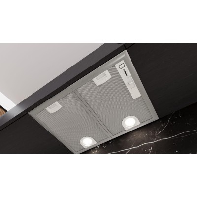 Siemens - LB55566 - iQ300, Inbyggnadsfläkt för skåp eller kåpa, 53 cm, Silvermetallic