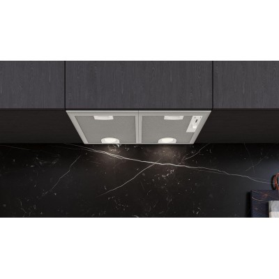 Siemens - LB55566 - iQ300, Inbyggnadsfläkt för skåp eller kåpa, 53 cm, Silvermetallic