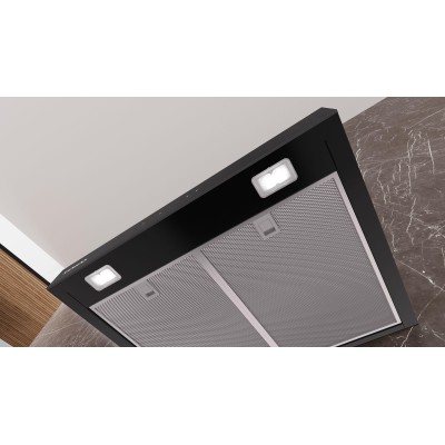 Siemens - LC67BDN60 - iQ500, Vägghängd köksfläkt, 60 cm, Mattsvart