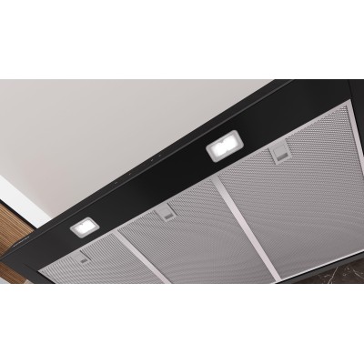 Siemens - LC97BDN60 - iQ500, Vägghängd köksfläkt, 90 cm, Mattsvart