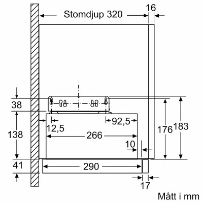 Siemens - LI64MC521 - iQ100, Utdragbar köksfläkt, 60 cm, Silvermetallic
