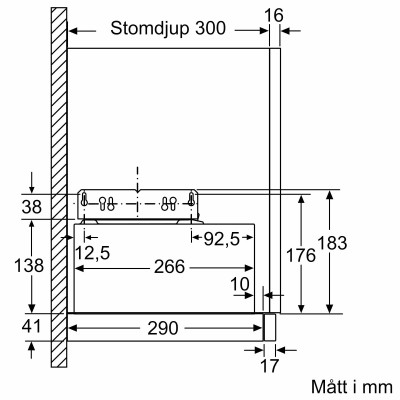 Siemens - LI64MC521 - iQ100, Utdragbar köksfläkt, 60 cm, Silvermetallic