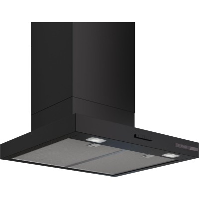 Bosch - DWB65CC60 - Serie 4, Vägghängd köksfläkt, 60 cm, Mattsvart
