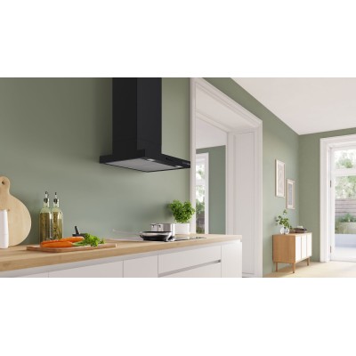 Bosch - DWB65CC60 - Serie 4, Vägghängd köksfläkt, 60 cm, Mattsvart