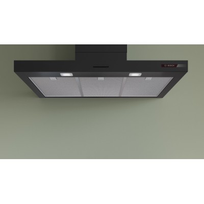 Bosch - DWB95CC60 - Serie 4, Vägghängd köksfläkt, 90 cm, Mattsvart