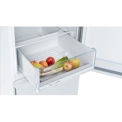 Bosch - KGV36VWEAS - Serie 4, Kombinerad kyl/frys, 186 x 60 cm, Vit