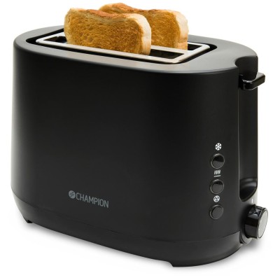 Champion - Brödrost 2 skivor 750W BR300 Mattsvart - A11614