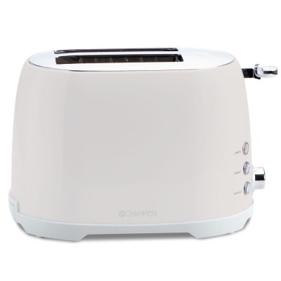Champion - Brödrost 2 skivor 800W BR610 Creme White Series - CHBR610