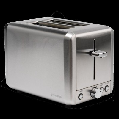 Champion - Brödrost 2 skivor 925W BR220 Rostfri - CHBR220