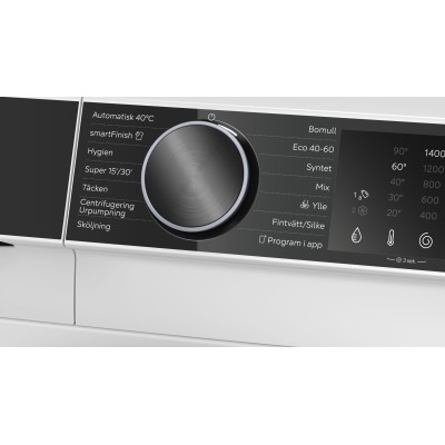 Siemens - WG64K2FLSN - iQ500, Tvättmaskin, frontmatad, 11 kg, max. 1400 varv/min