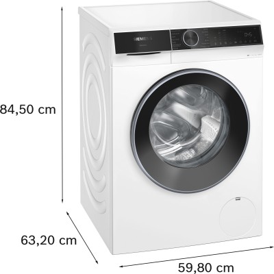 Siemens - WG64K2FLSN - iQ500, Tvättmaskin, frontmatad, 11 kg, max. 1400 varv/min