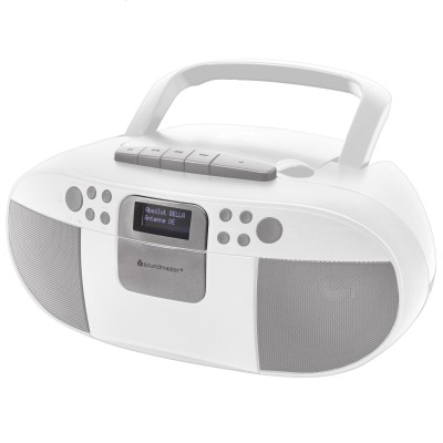 Boombox CD/MP3 DAB+/FM-radio Kassett USB SCD7800WE Vit