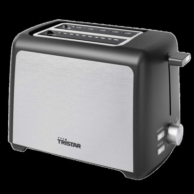 Tristar - Brödrost 2 skivors 800W Rostfri - BR-1058 - A15475