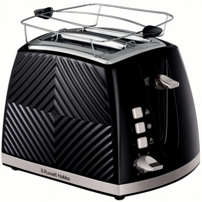 Russell Hobbs - Brödrost Svart Groove 2S Toast 26390-56 - A11041